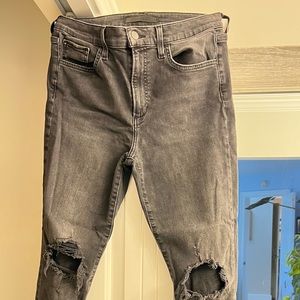 Joe’s Jeans “The Charlie” skinny high rise ankle